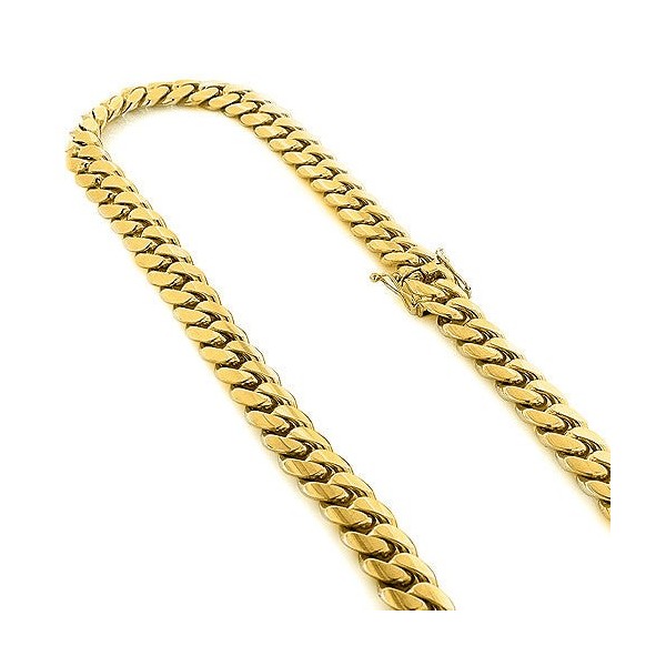 Miami Cuban Link Colossal Half Kilo Gold Chain 14mm Wide 22-40in.