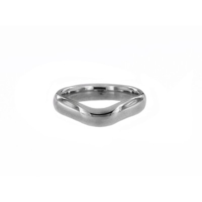 Tiffany & Co. Elsa Peretti Silver Curved Band Ring