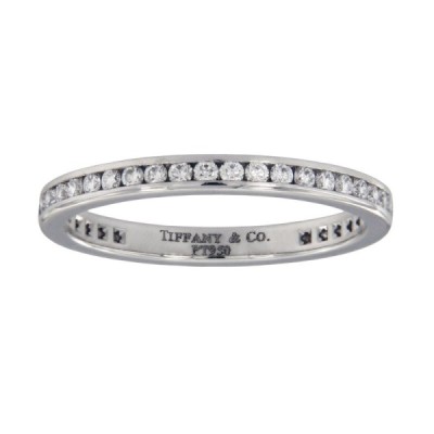 Tiffany & Co. Eternity Diamond Wedding Band in Platinum Ring