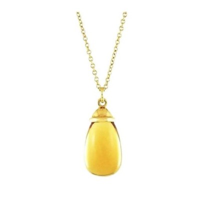 Tiffany & Co. Gold Paloma Picasso Citrine Drop Pendant