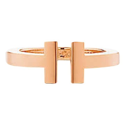 Tiffany & Co. Rose Gold T Square Ring