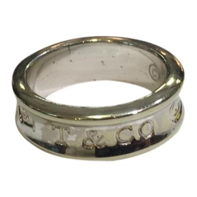 Tiffany & Co. Silver Co.1837 Sterling 1997 Wide Band Ring