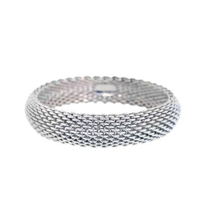 Tiffany & Co. Silver Somerset Mesh Bracelet