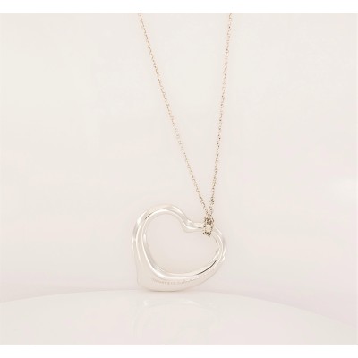 Elsa Peretti Open Heart Pendant with Chain