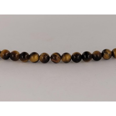 David Yurman Spiritual Beaded Bracelet with Tiger Eye 6.5mm