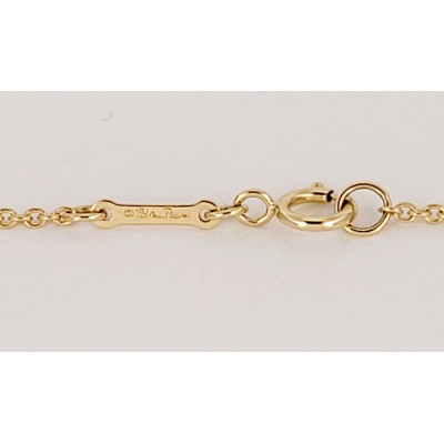 Paloma Picasso Tiffany & Co Chain 18K Yellow Gold 14'' Long