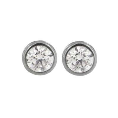 Elsa Peretti Tiffany & Co. Diamonds by the Yard Earrings in Platinum