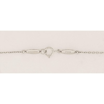 Tiffany &co Chain 16" in Platinum