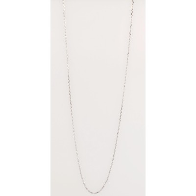 Tiffany & co 18K White Gold chain 20"