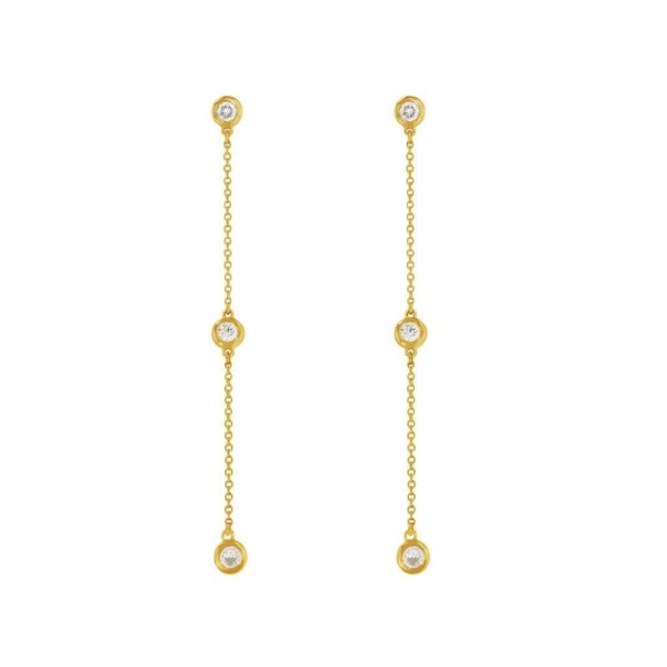 Tiffany & Co. Elsa Peretti Diamonds by the Yard Drop Earrings