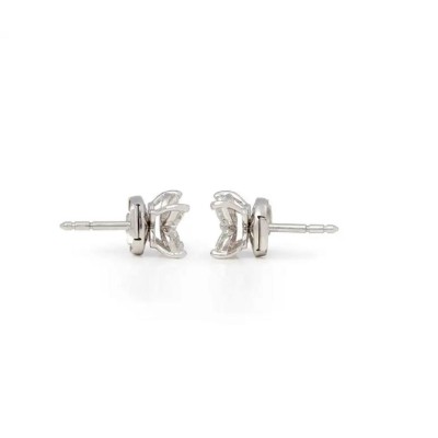 Tiffany & Co. Platinum Tiffany Victoria Diamond Stud Earrings