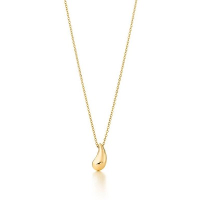 Tiffany Elsa Peretti 18k Yellow Gold Teardrop Pendant