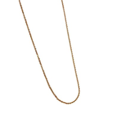 Tiffany & Co. 18k Rose Gold Chain 18"