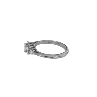 Tiffany & Co. Seven Stone Diamond Platinum Ring