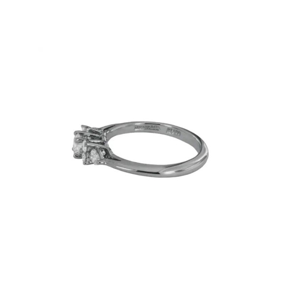 Tiffany & Co. Seven Stone Diamond Platinum Ring