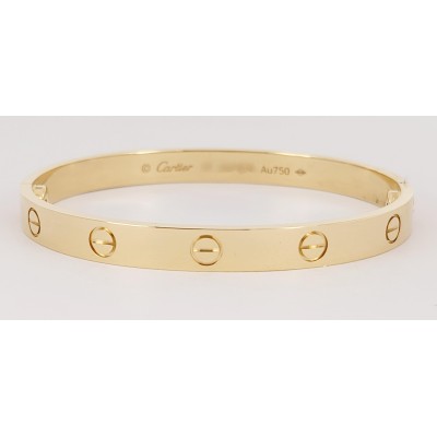 Cartier Love bracelet in 18K Yellow Gold Size 15