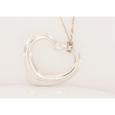 Elsa Peretti Open Heart Pendant with Chain