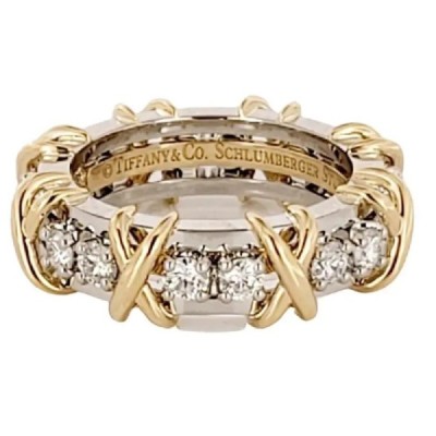 Schlumberger Sixteen stone Ring by Tiffany & Co.