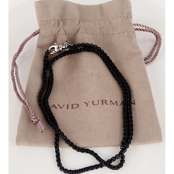 David Yurman Chain Collection for Men Box Chain Necklace 20''