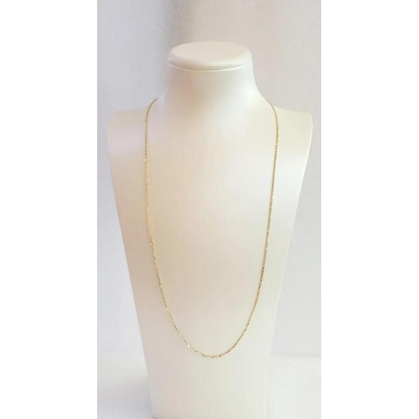 Paloma Picasso Tiffany & co Chain Adjustable 18K Yellow Gold 16''