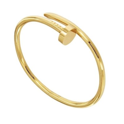 Cartier Juste Un Clou Nail Yellow Gold Bracelet Size 18