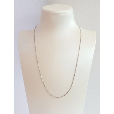 Tiffany & co 18K White Gold chain 18"