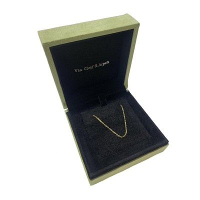 Van Cleef & Arpels 18k Yellow Gold Rada Chain Necklace 18"