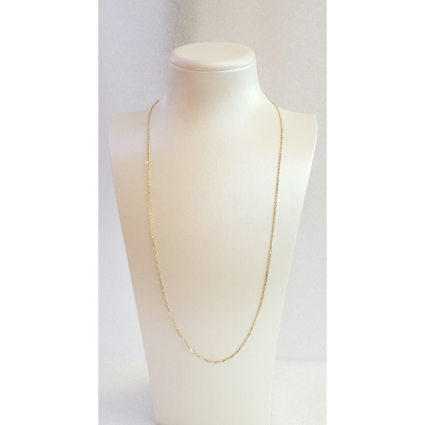 Tiffany Co 18k Yellow Gold Elsa Peretti Necklace Chain 20" Inch