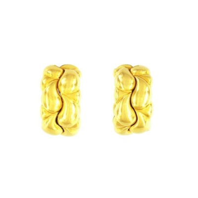 Chopard Casmir Hoop Gold Earrings