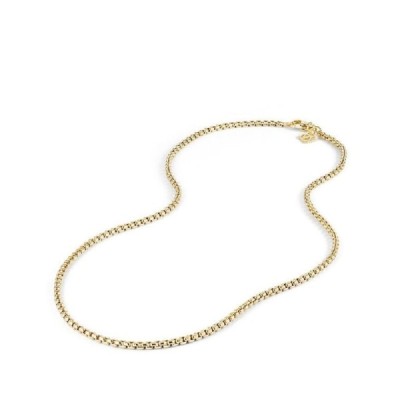 David Yurman 18k Gold Small Box Chain 18"