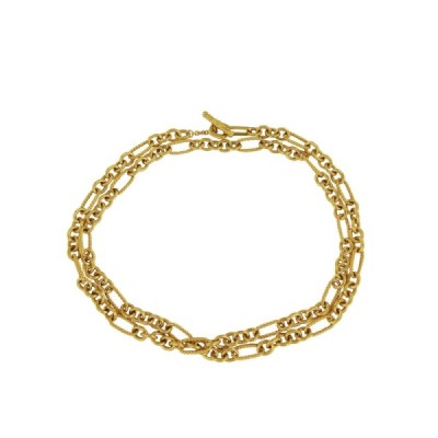 David Yurman Figaro Chain Necklace in 18k Yellow, 32"