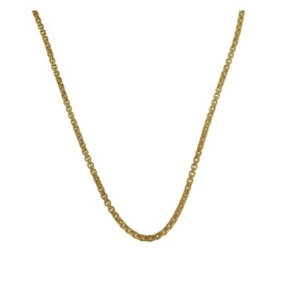 David Yurman Small Box Chain in 18k Yellow Gold 2.7mm, 24 Inch