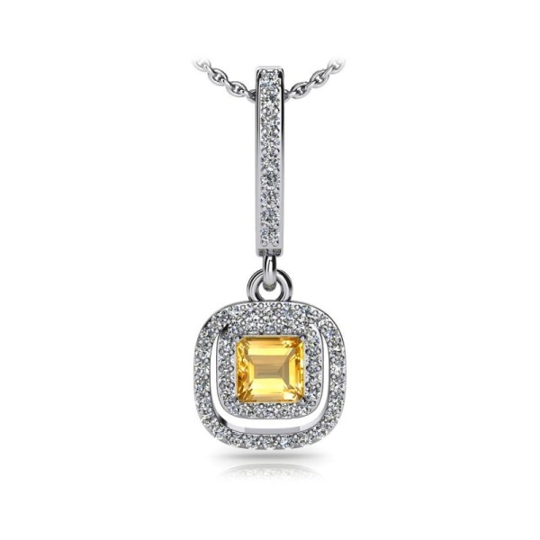 Day to Night Diamond Drop Pendant